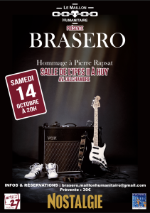 Affiche Concert - Hommage Pierre Rapsat